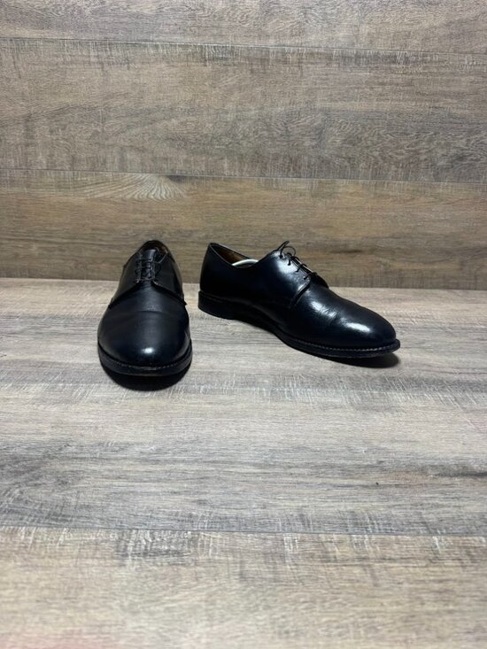 Allen Edmonds Harrison Black Leather Plain Toe Oxford Shoes Men\'s Size 12 main image 5
